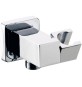 SUPPORTO SNODATO IN OTTONE PER DOCCIA Cromo