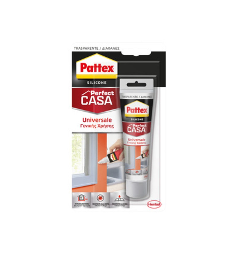 PATTEX SILICONE PERFECT CASA TRASPARENTE 50 ML