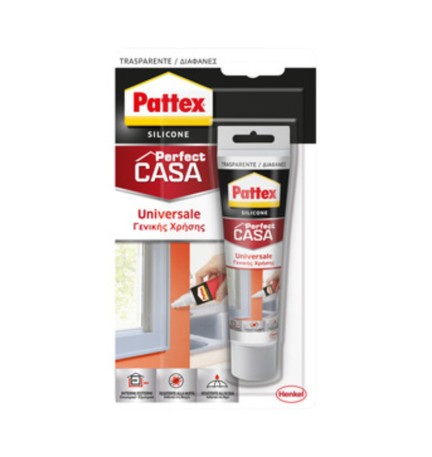 PATTEX SILICONE PERFECT CASA TRASPARENTE 50 ML