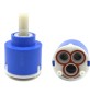 CARTUCCIA UNIVERSALE 2 PIOLI FONDO BASSO DIAM. 40 -