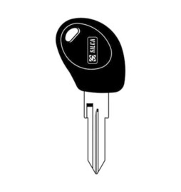 SILCA GT10BTE CHIAVE TRANSPONDER VUOTA OTTONE
