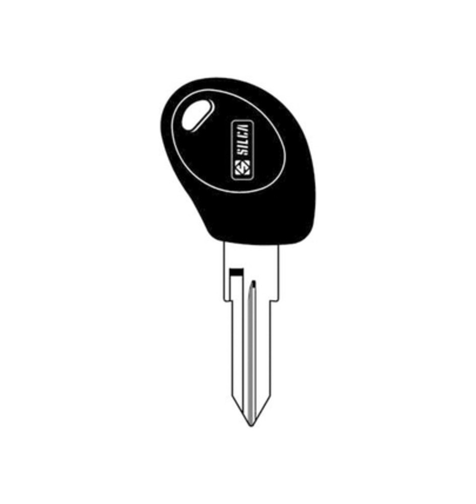 SILCA GT10BTE CHIAVE TRANSPONDER VUOTA OTTONE