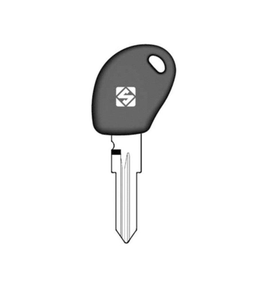 SILCA GT15RBTE CHIAVE TRANSPONDER VUOTA OTTONE