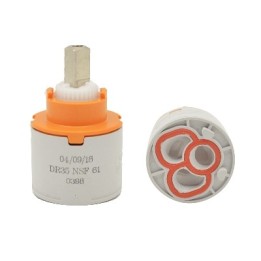 DEVIATORE ROTATIVO A DUE VIE MOD. DR 35 D.35 Diam. 35 mm