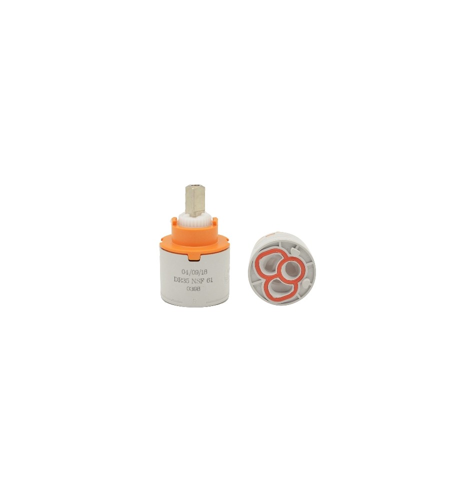 DEVIATORE ROTATIVO A DUE VIE MOD. DR 35 D.35 Diam. 35 mm