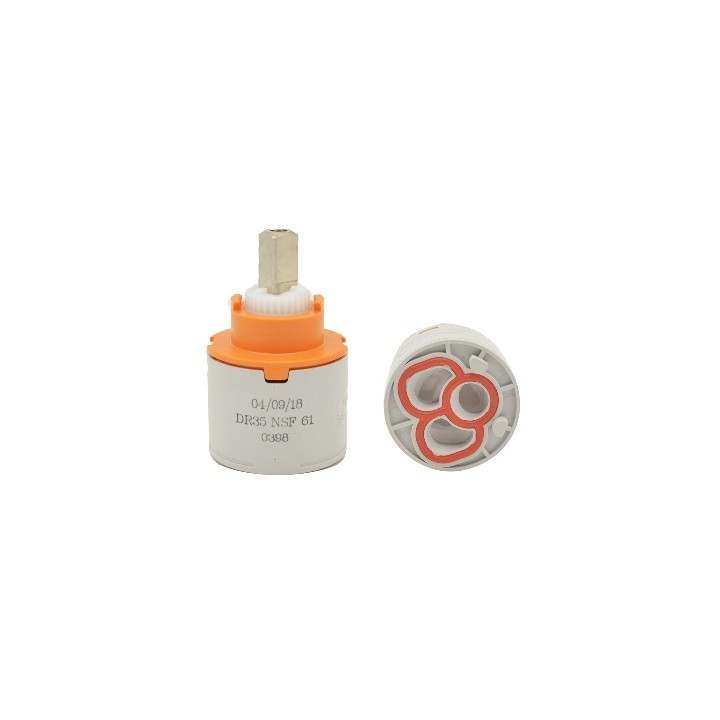 DEVIATORE ROTATIVO A DUE VIE MOD. DR 35 D.35 Diam. 35 mm