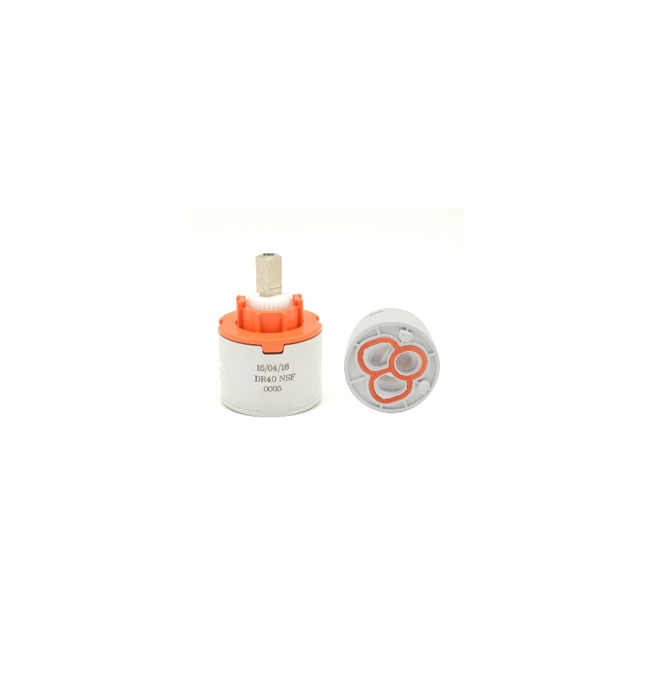 DEVIATORE ROTATIVO A DUE VIE MOD. DR 40 D. 40 Diam. 40 mm