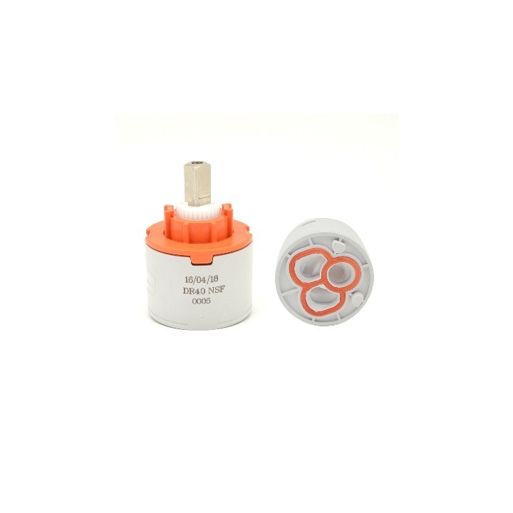 DEVIATORE ROTATIVO A DUE VIE MOD. DR 40 D. 40 Diam. 40 mm