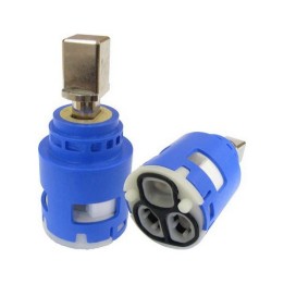 CARTUCCIA SENZA DEVIATORE A 2 FERMI K25OPS Diam. 25 mm