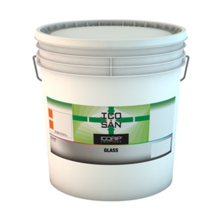 IDROPITTURA ICOSAN GLASS BK BIANCO 0,750 L