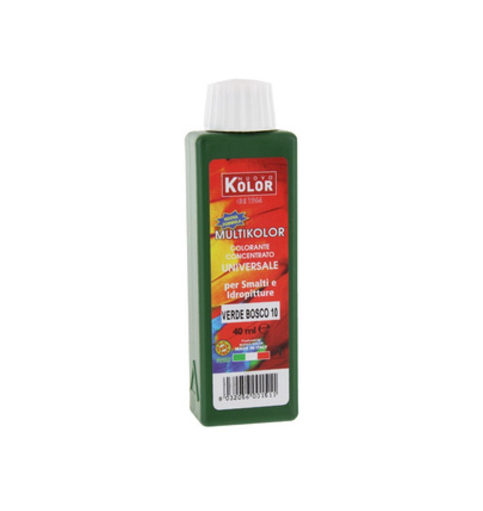 COLORANTE UNIVERSALE 40 ML VERDE BOSCO 10RL