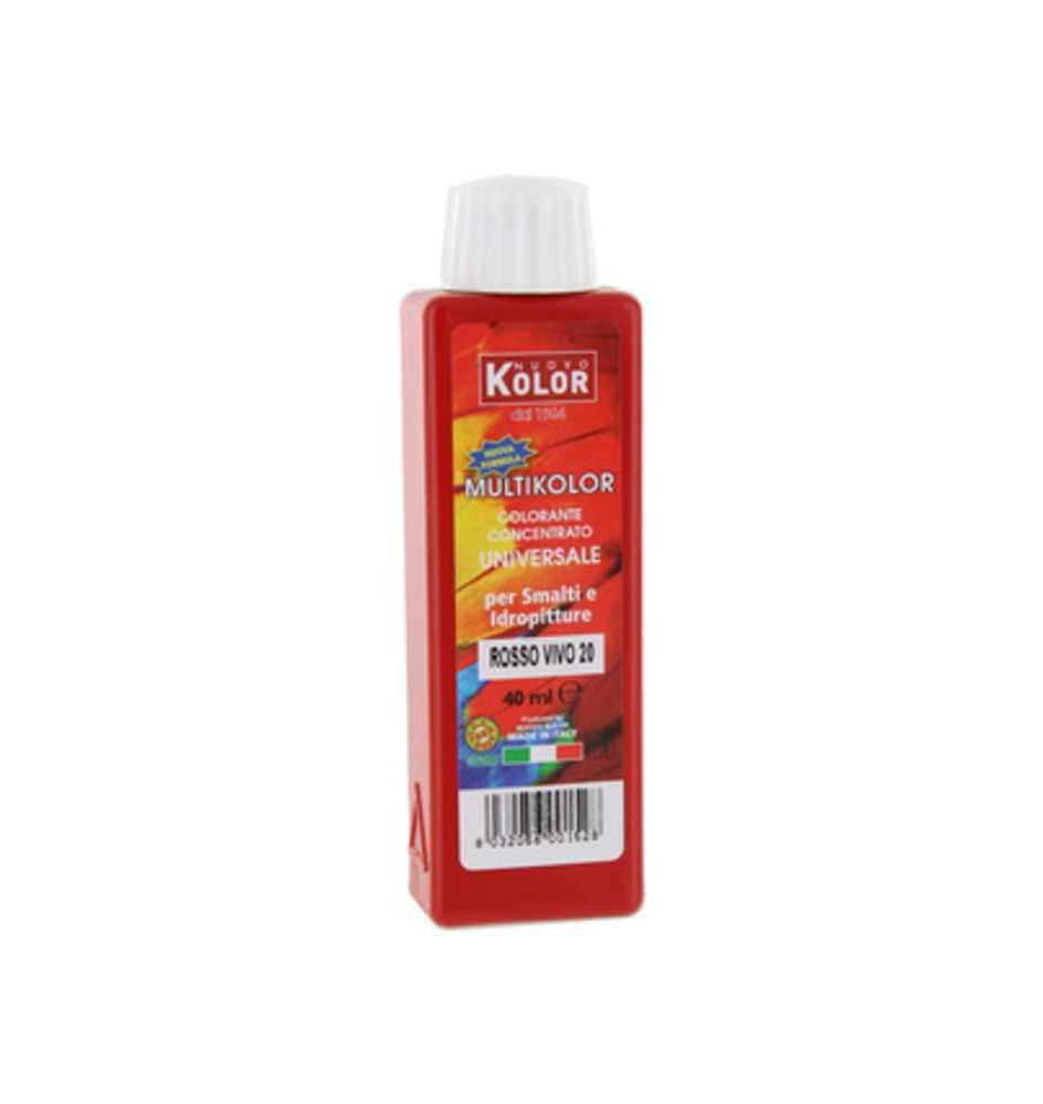 COLORANTE UNIVERSALE 40 ML ROSSO VIVO 20R