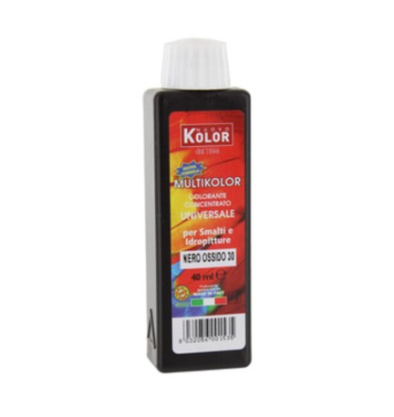 COLORANTE UNIVERSALE 40 ML NERO OSSIDO 30RL