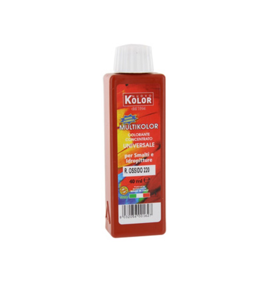 COLORANTE UNIVERSALE 40 ML ROSSO OSSIDO 220RL