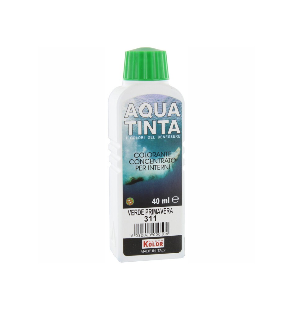 AQUATINTA P/INTERNI 40 ML VERDE PRIMAVERA 311