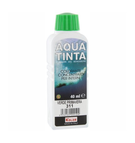 AQUATINTA P/INTERNI 40 ML VERDE PRIMAVERA 311