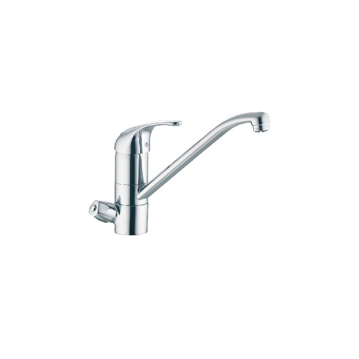 MONOCOMANDO LAVELLO TRE VIE CON ATT. ACQUA DEPURATA Cromo