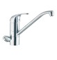MONOCOMANDO LAVELLO TRE VIE CON ATT. ACQUA DEPURATA Cromo