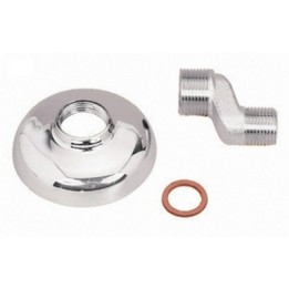 ECCENTRICO OTTONE CROMATO C/SPOSTAMENTO 1/2" x 3/4" mm. 25