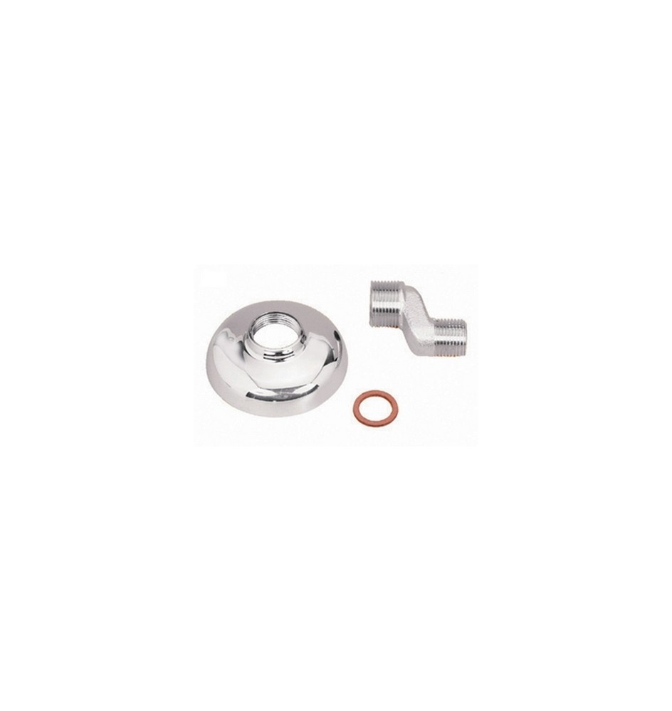 ECCENTRICO OTTONE CROMATO C/SPOSTAMENTO 1/2" x 3/4" mm. 25
