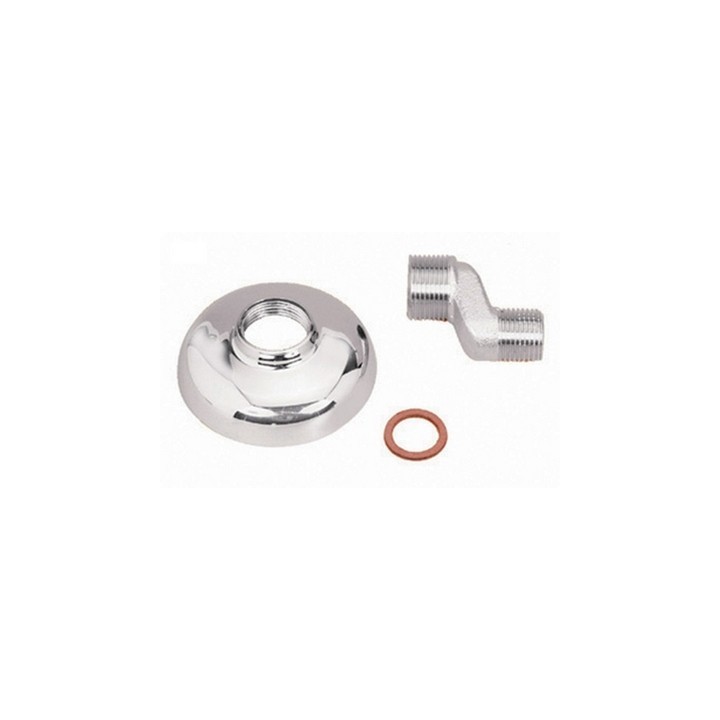 ECCENTRICO OTTONE CROMATO C/SPOSTAMENTO 1/2" x 3/4" mm. 25