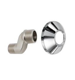 RACCORDO ECCENTRICO VERSIONE PROLUNGATA 1/2" x 3/4" spos. 25 mm