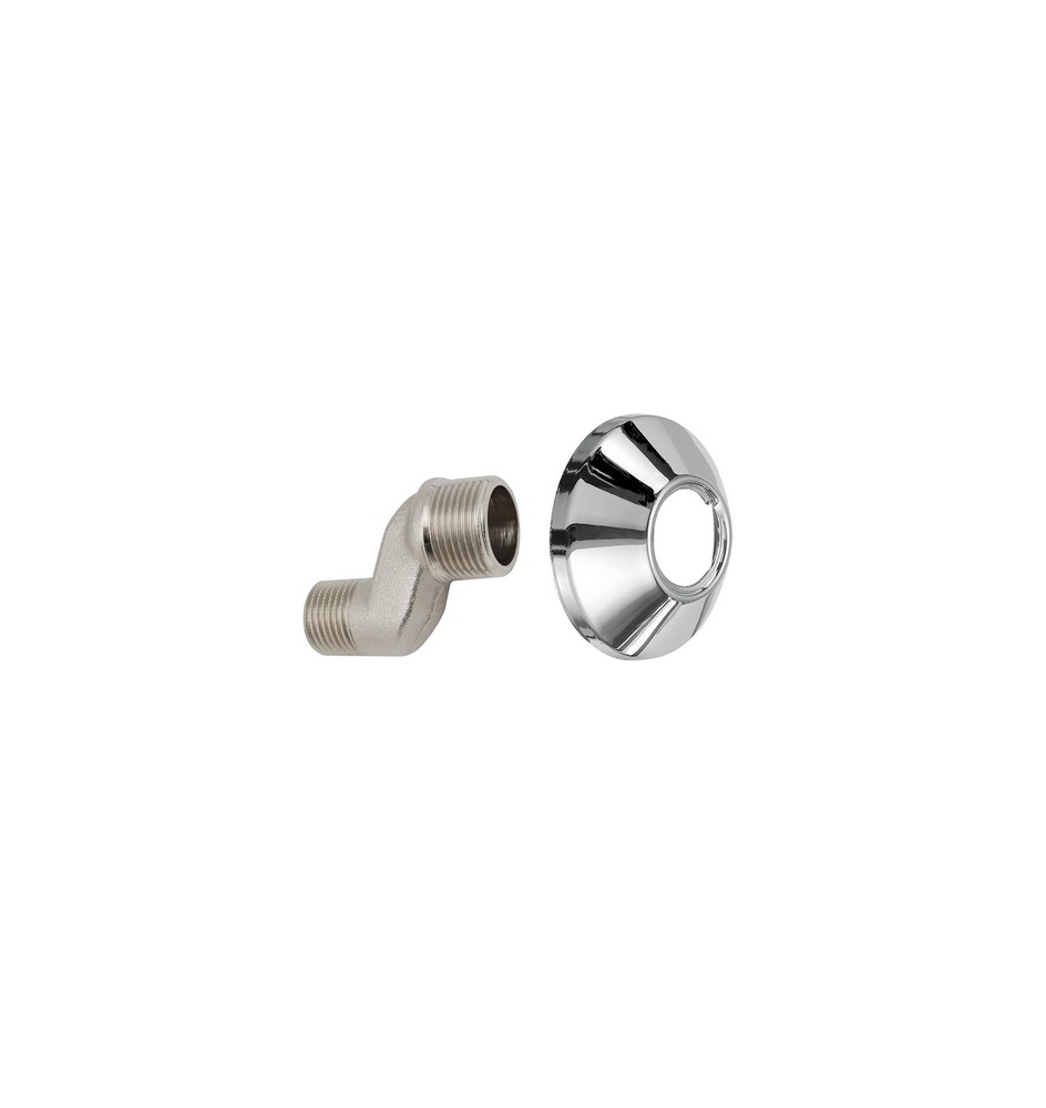 RACCORDO ECCENTRICO VERSIONE PROLUNGATA 1/2" x 3/4" spos. 25 mm