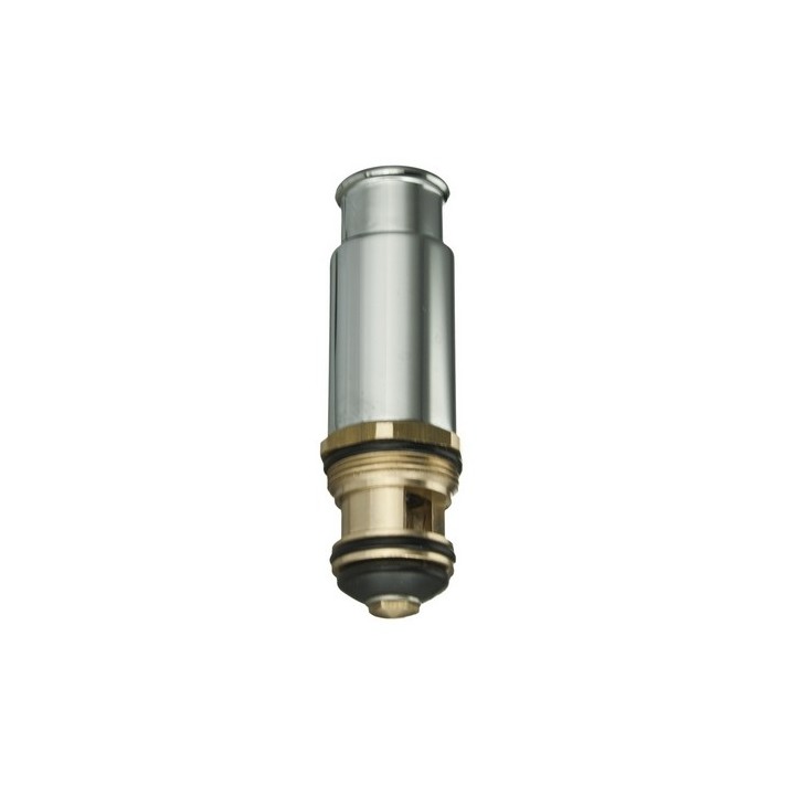 DEVIATORE IN OTTONE PER INCASSO DOCCIA 2 USCITE Cromo