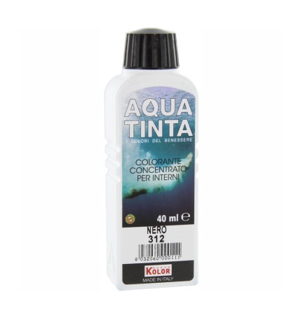 AQUATINTA P/INTERNI 40 ML NERO 312