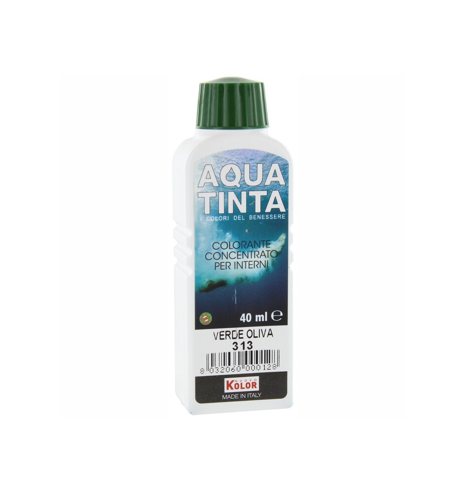 AQUATINTA P/INTERNI 40 ML VERDE OLIVA 313