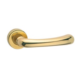 BL 1/2 MANIGLIA GOCCIA P/PORTA BLIND ORO L DX