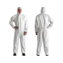 TUTA MONOUSO DPI CAT.III TIPO 5/6 CE-0624 TG. XL BIANCO