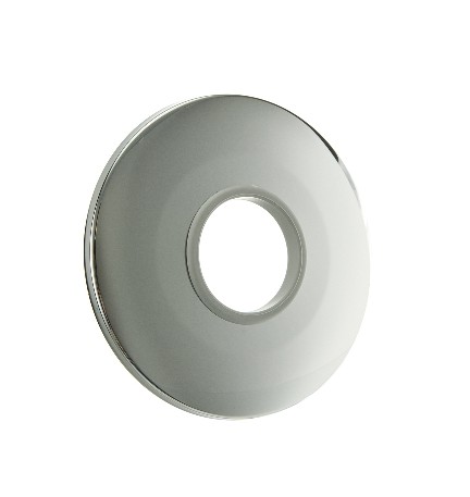 PIASTRA TONDA PER INCASSO DOCCIA x D.40 / D.Int.48 D.Est. 115mm
