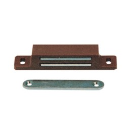 CHIUSURA MAGNETICA GIGANTE 87X18 MM MARRONE**