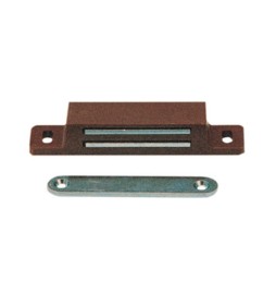 CHIUSURA MAGNETICA GIGANTE 87X18 MM MARRONE**