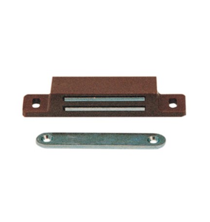 CHIUSURA MAGNETICA GIGANTE 87X18 MM MARRONE**