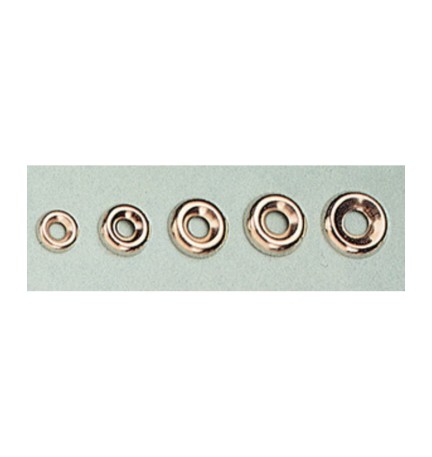 ORLI SOTTOVITE ACCIAIO NICHELATO 14 MM*
