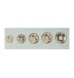 ORLI SOTTOVITE ACCIAIO NICHELATO 14 MM*