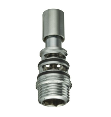 DEVIATORE IN OTTONE PER COLONNA DOCCIA Cromo