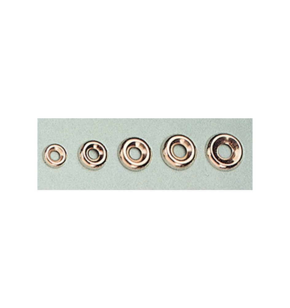 ORLI SOTTOVITE ACCIAIO NICHELATO 16 MM