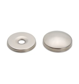 BORCHIA COPRIVITE OTTONE NICHELATO 14 MM*