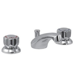 BATTERIA LAVABO CON SALTERELLO SERIE ARTOS -