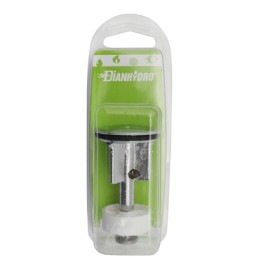 TAPPO SALTERELLO OTTONE CROMATO LUX BLISTER 1" 1/4