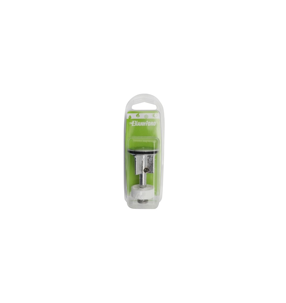 TAPPO SALTERELLO OTTONE CROMATO LUX BLISTER 1" 1/4