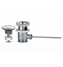SCARICO CON TAPPO COPRIPILETTA IN OTTONE 1" 1/4