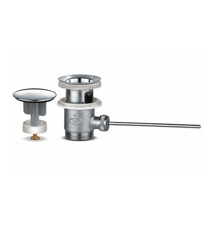 SCARICO CON TAPPO COPRIPILETTA IN OTTONE 1" 1/4