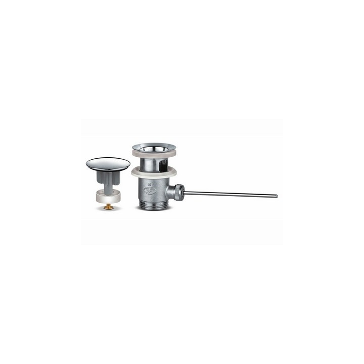 SCARICO CON TAPPO COPRIPILETTA IN OTTONE 1" 1/4