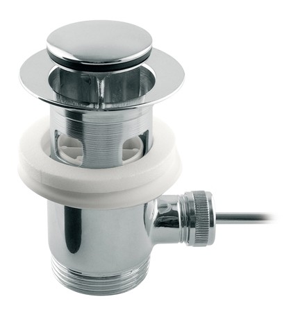 SCARICO CON TAPPO PER LAVABO E BIDET 1"