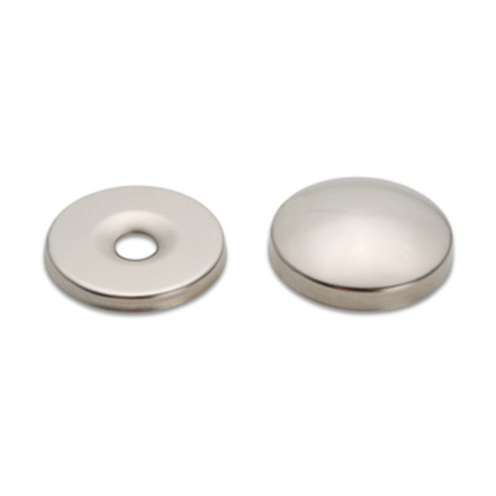 BORCHIA COPRIVITE OTTONE NICHELATO 16 MM*