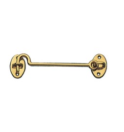 BL GANCIO FERMAFINESTRA OTTONE LUCIDO 200 MM